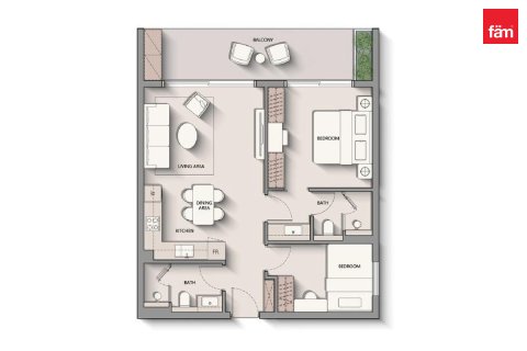 1 bedroom Apartment in Dubai, UAE No. 222359 11