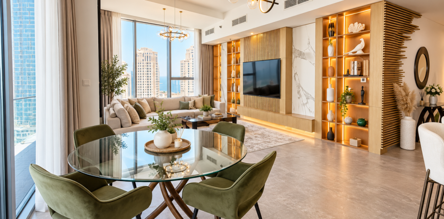 Apartment de 3 dormitorios en Dubai Marina, UAE No. 221681