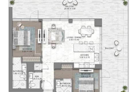 Apartment de 2 dormitorios en DAMAC Hills (Akoya by DAMAC), UAE No. 203568 20