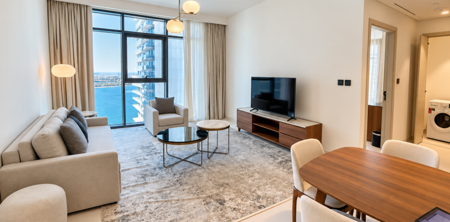 Apartment de 1 dormitorio en EMAAR Beachfront, UAE No. 221732