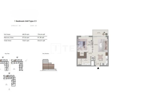 Apartment de 3 dormitorios en Mina Rashid, UAE No. 136227 14
