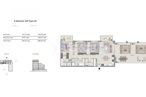 Apartment de 3 dormitorios en Mina Rashid, UAE No. 136227 26