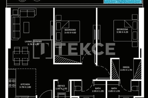 2 bedrooms Apartment in Business Bay, UAE No. 55584 21