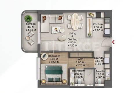 Penthouse de 4 chambres à Dubai, UAE No. 134367 20