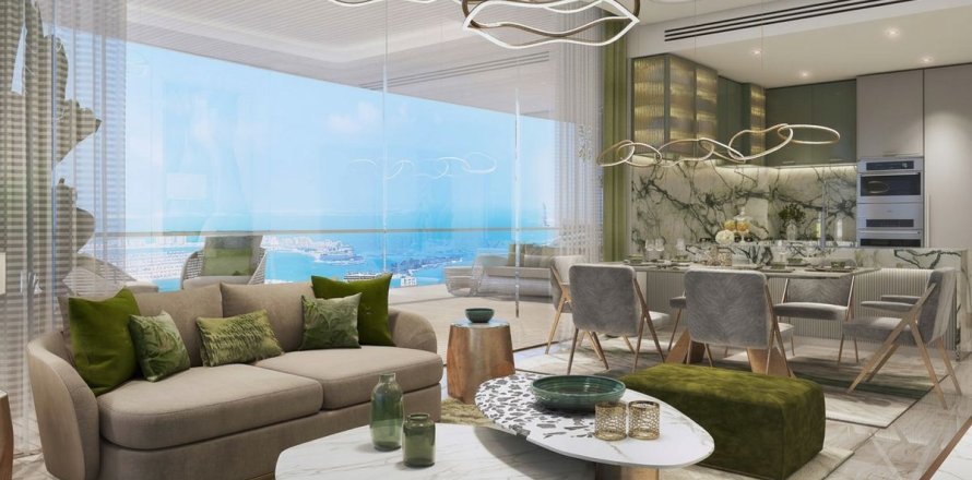 3 غرف نوم شقة في Dubai Harbour, الإمارات العربية المتحدة رقم 198319