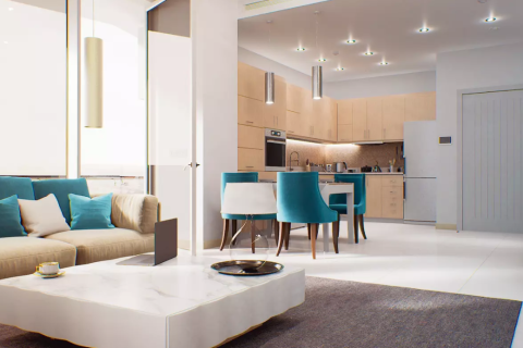 39مربع، شقة في Jumeirah Islands, الإمارات العربية المتحدة رقم 213602 4