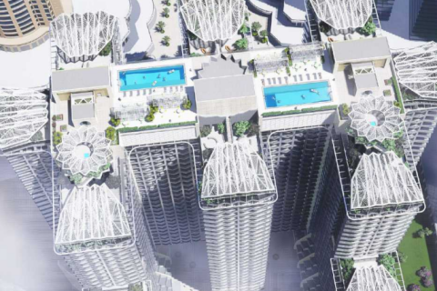 39مربع، شقة في Jumeirah Islands, الإمارات العربية المتحدة رقم 213602 13