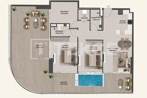 Appartement de 1 chambre à Majan, UAE No. 172201 18