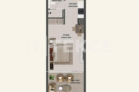 Appartement de 1 chambre à Majan, UAE No. 172201 15