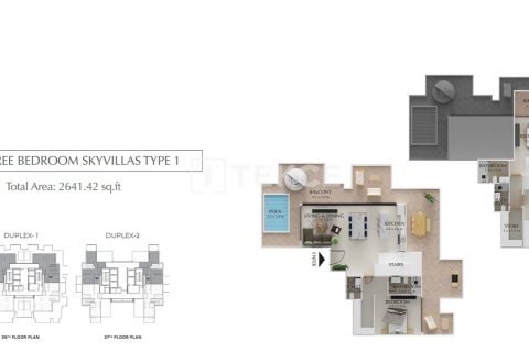 2 غرف نوم شقة في Jumeirah Village Triangle, الإمارات العربية المتحدة رقم 166805 23