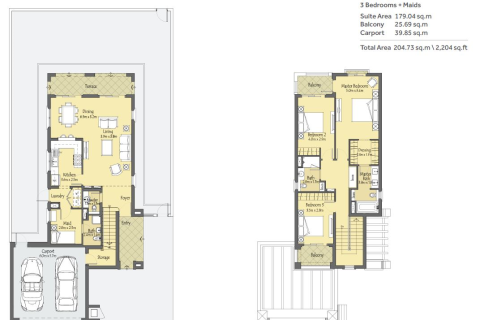 3 bedrooms Villa in Villanova, UAE No. 220843 22