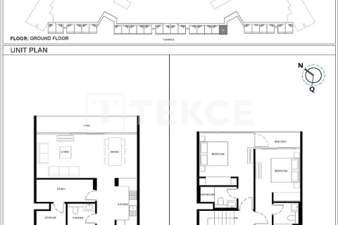 Duplex de 2 chambres à Umm Al Quwain, UAE No. 152563 3