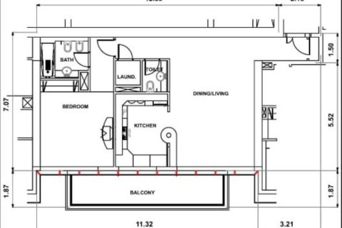 Apartment de 1 dormitorio en Dubai Marina, UAE No. 39672 16