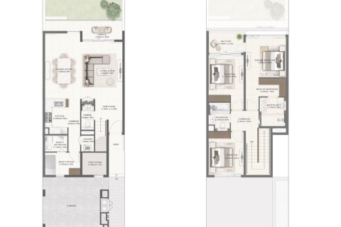 3 غرف نوم تاون هاوس في EMAAR South, الإمارات العربية المتحدة رقم 153650 4