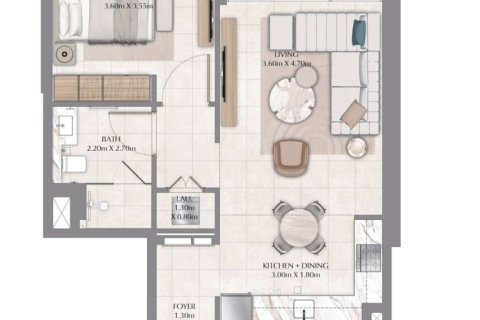 Appartement de 1 chambre à Business Bay, UAE No. 153756 8