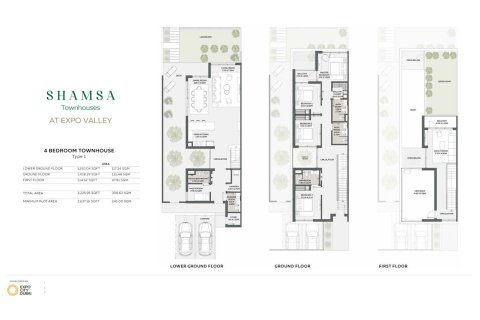 Townhouse de 3 chambres à Town Square, UAE No. 153672 3