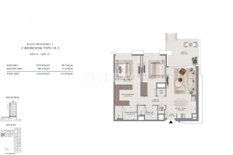 Apartment de 3 dormitorios en Dubai, UAE No. 136234 27