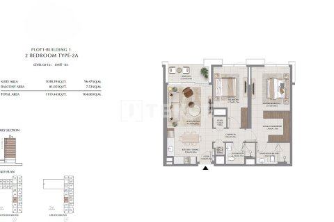 Apartment de 3 dormitorios en Dubai, UAE No. 136234 28