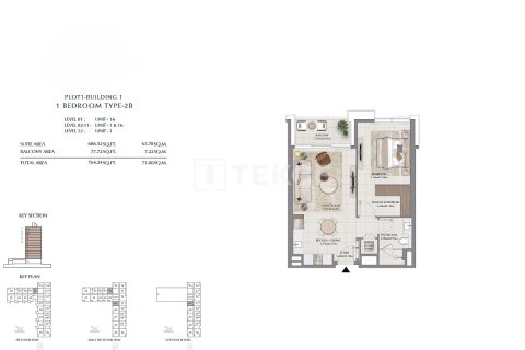 Apartment de 3 dormitorios en Dubai, UAE No. 136234 22
