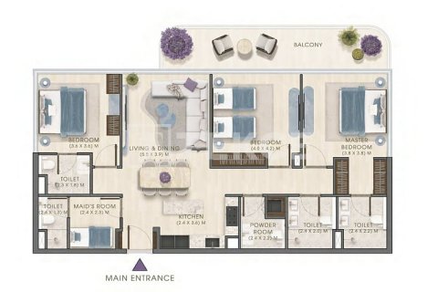 4 bedrooms Duplex in Dubai, UAE No. 205643 27