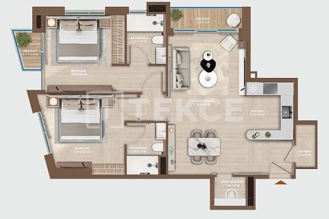 Appartement de 2 chambres à Dubai, UAE No. 219985 12