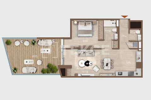 Appartement de 2 chambres à Dubai, UAE No. 219985 10