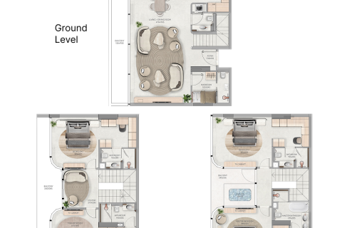 Apartment de 1 dormitorio en Dubai, UAE No. 153508 10
