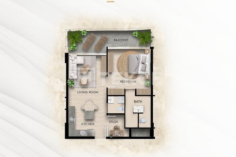 Apartment de 1 dormitorio en Arjan, UAE No. 143991 25