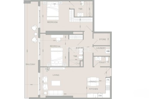Apartment de 2 dormitorios en Dubai Sports City, UAE No. 213389 16