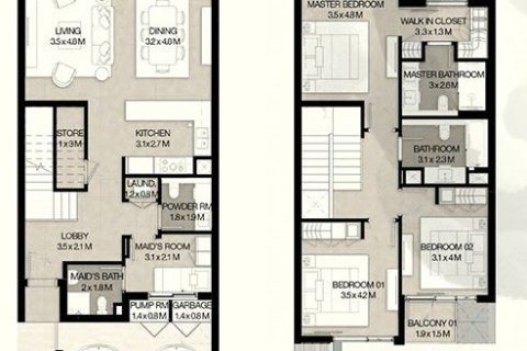 3 bedrooms Townhouse in Dubai Land, UAE No. 153628 4