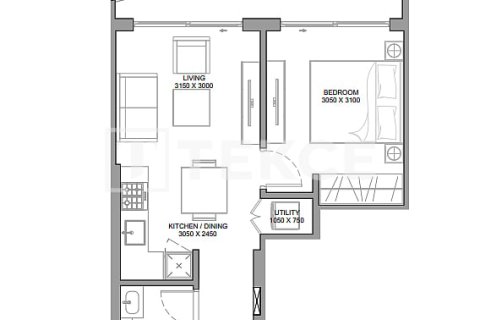 Appartement de 1 chambre à Jumeirah Lake Towers, UAE No. 89655 3