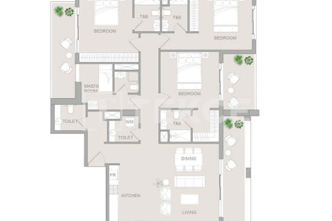 Appartement de 2 chambres à Dubai Land, UAE No. 64612 22