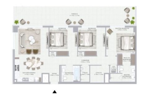 Apartment de 1 dormitorio en Mina Rashid, UAE No. 153769 3