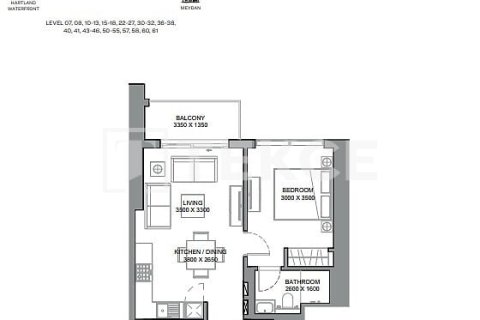 Квартира с 1 спальней в Meydan, ОАЭ №10746 15