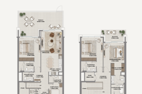 Apartment de 1 dormitorio en Dubai, UAE No. 153496 3