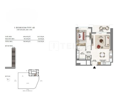 Apartment de 3 dormitorios en Dubai, UAE No. 135982 16