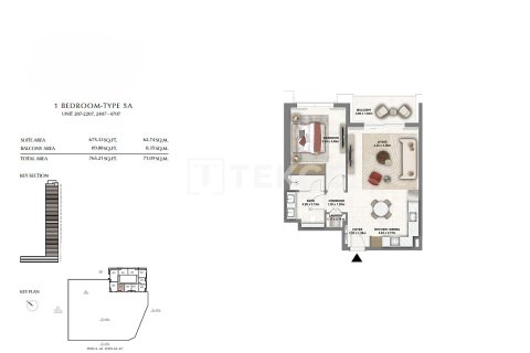 Apartment de 3 dormitorios en Dubai, UAE No. 135982 17