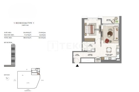 Apartment de 3 dormitorios en Dubai, UAE No. 135982 11