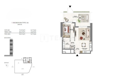 Apartment de 3 dormitorios en Dubai, UAE No. 135982 15