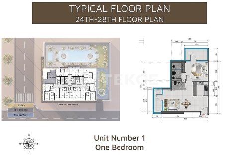 Appartement de 1 chambre à Jumeirah Village Triangle, UAE No. 135487 18