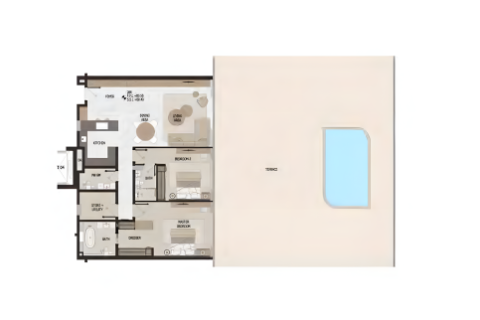 2 bedrooms Apartment in Palm Jumeirah, UAE No. 153631 12