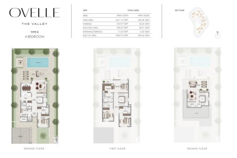 Villa de 4 dormitorios en Dubai, UAE No. 134179 11