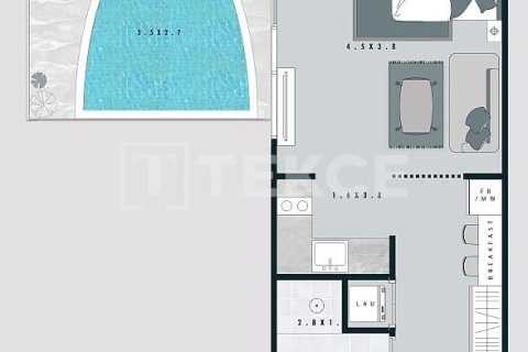 Duplex de 2 dormitorios en Jumeirah Village Circle, UAE No. 106052 16