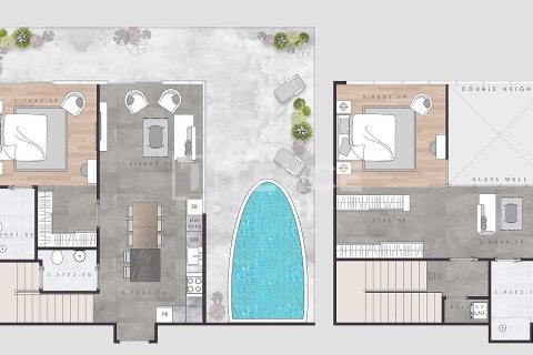 Duplex de 2 dormitorios en Jumeirah Village Circle, UAE No. 106052 19