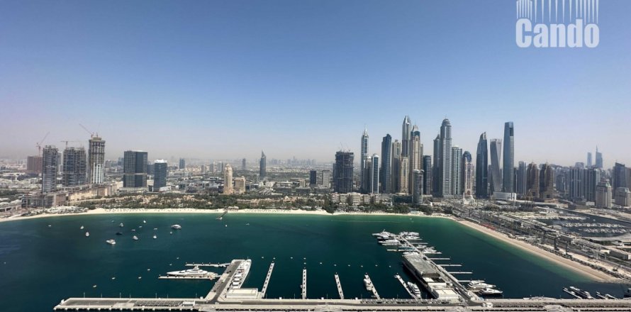 Квартира с 2 спальнями в EMAAR Beachfront, ОАЭ №80961