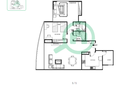 Apartment de 2 dormitorios en Jumeirah Lake Towers, UAE No. 39673 15