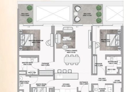 Appartement de 1 chambre à Dubai, UAE No. 153615 4