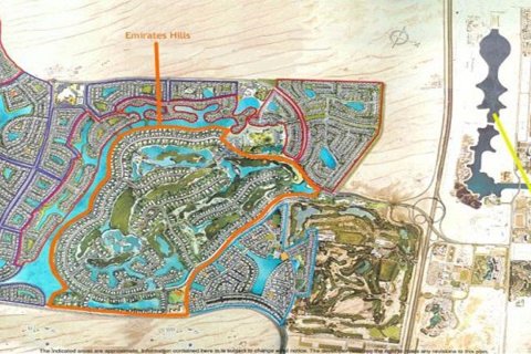 Land de 2845.3414m² en Emirates Hills, UAE No. 3928 8