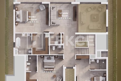 4 bedrooms Villa in Abu Dhabi, UAE No. 216835 22