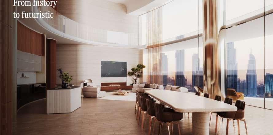 Penthouse de 4 dormitorios en MERCEDES-BENZ PLACES Downtown Dubai (Downtown Burj Dubai), UAE No. 97913